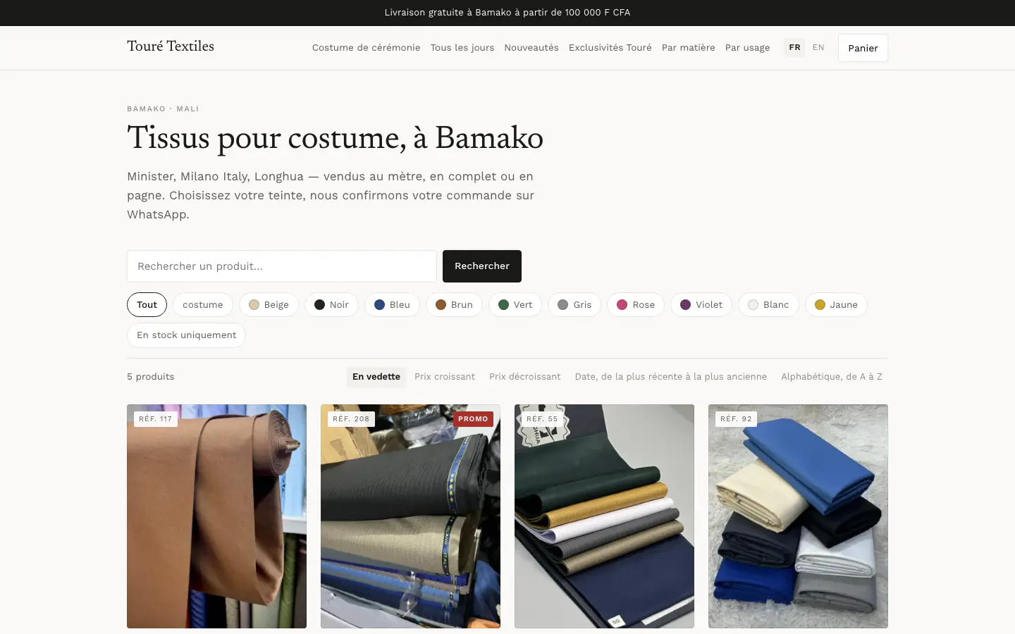 Fabric on Classic, on a desktop